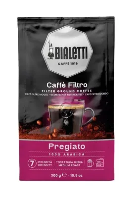 Молотый кофе Bialetti Каффе Филтро Преджато 100% Арабика, 300 г