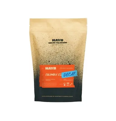 Кофе в зёрнах HAYB Colombia Espresso без кофеина, 250 г