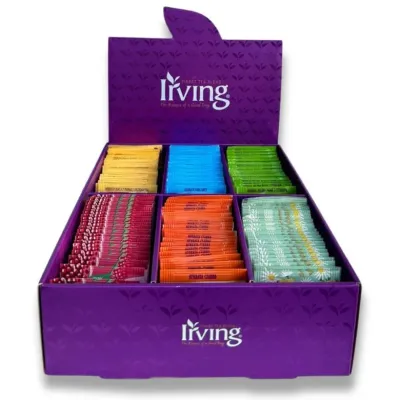 Набор чая Ирвинг Premium Tea HoReCa Box, 150 шт (6 вкусов)