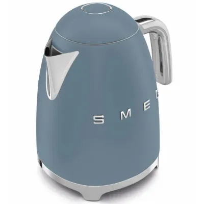 Электрический чайник Smeg KLF03SBMEU Storm Blue, синий