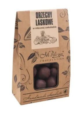 Орехи фундук в молочном шоколаде M.Pelczar Chocolatier, 100 г