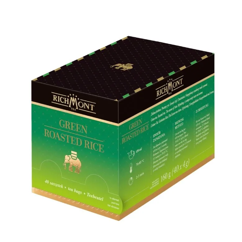 Чай зелёный Richmont Green Roasted Rice 40 пакетиков