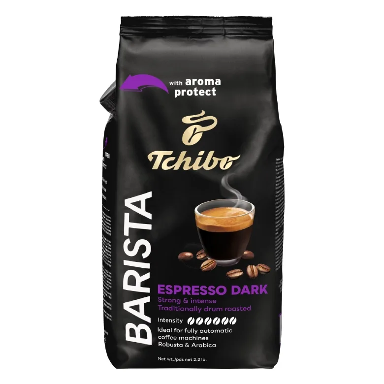 Кофе в зёрнах Tchibo Barista Espresso Dark, 1 кг