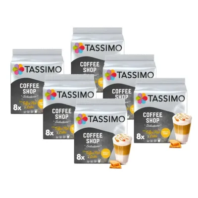 Кофе в капсулах Tassimo Coffee Shop Selections Toffee Nut Latte, 48 шт. (6х8)