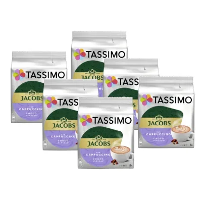 Кофе в капсулах Tassimo Jacobs Cappuccino Choco, 48 шт. (6х8)