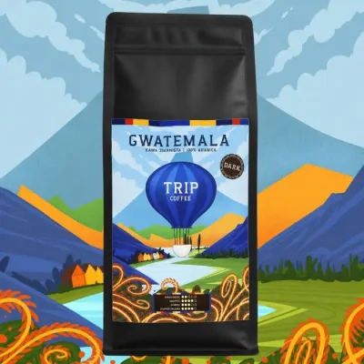 Кофе в зёрнах Trip Coffee Guatemala Dark, 1 кг