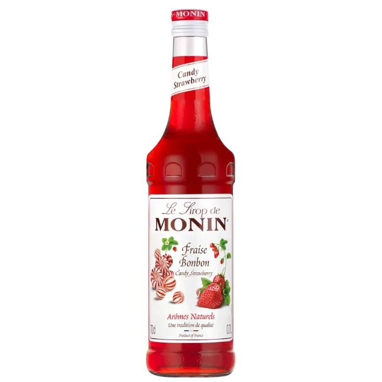 Сироп MONIN Candy Strawberry сладкая клубника 0,7 л