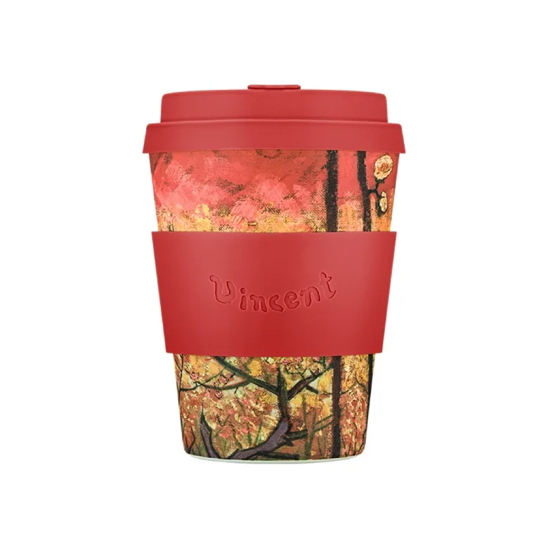 Кружка на вынос Ecoffee Cup Van Gogh Museum 350 мл, Flowering Plum