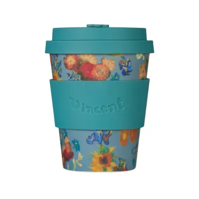 Стакан для напитков на вынос Ecoffee Cup Van Gogh Museum Flowers 350 мл