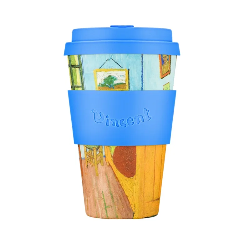 Стакан для напитков на вынос Ecoffee Cup Van Gogh Museum The Bedroom 400 мл