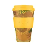 Стакан для напитков на вынос Ecoffee Cup Van Gogh Museum Sunflowers 400 мл — фото 1