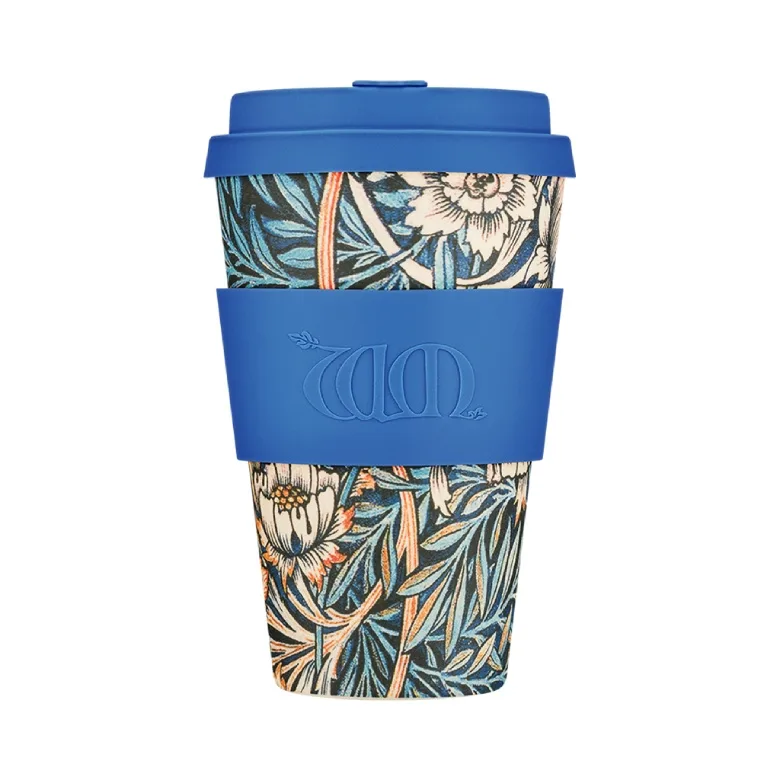 Стакан для напитков на вынос Ecoffee Cup William Morris Gallery Lily 400 мл