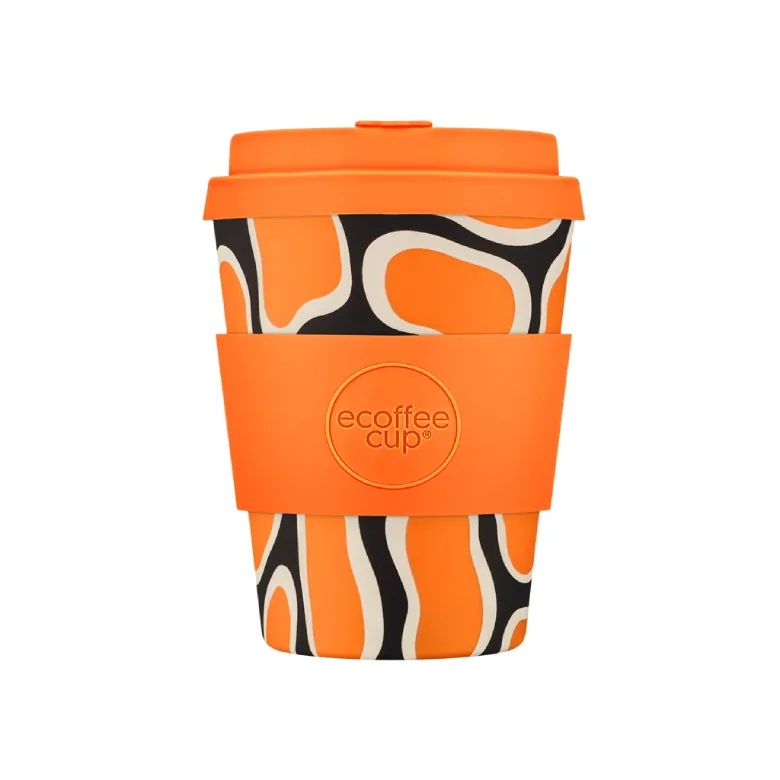 Стакан для напитков на вынос Ecoffee Cup Pattern No to Nooptlets 350 мл