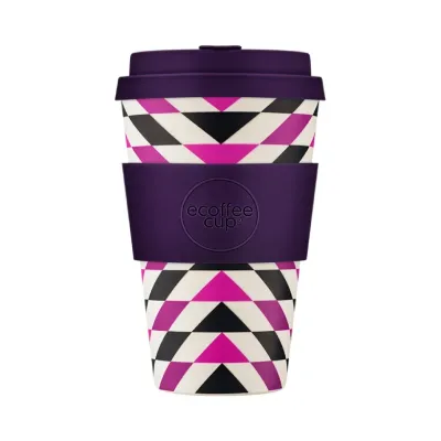 Кружка для напитков с собой Ecoffee Cup Fancy Wang 400 мл