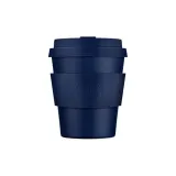 Кружка для кофе на вынос Ecoffee Cup Solid Colours 240 мл Dark Energy тёмно-синяя — фото 1