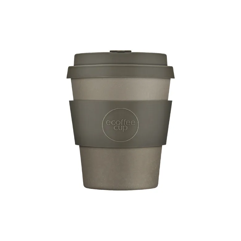 Кружка для кофе на вынос Ecoffee Cup Solid Colours 240 мл Molto Grigio серая