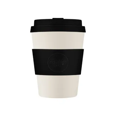 Термокружка Ecoffee Cup Black Nature 350 мл, белый