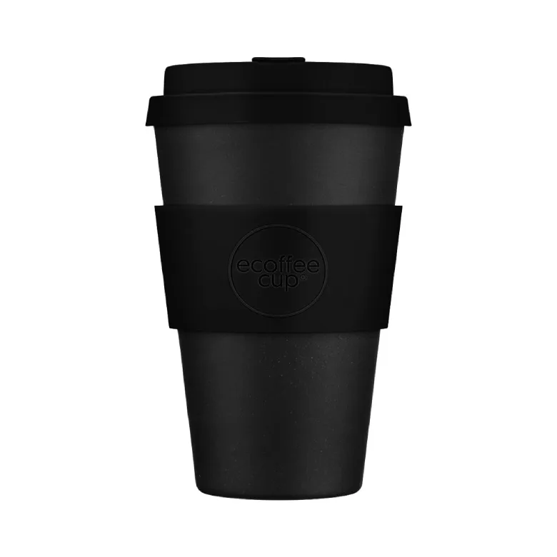 Термокружка Ecoffee Cup Solid Colours Kerr & Napier 400 мл - Черный