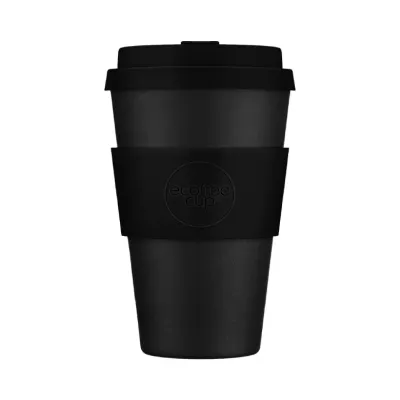 Термокружка Ecoffee Cup Solid Colours Kerr & Napier 400 мл - Черный