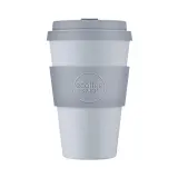 Термокружка Ecoffee Cup Solid Colours Glittertind 400 мл - Серебристый — фото 1