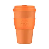 Термокружка Ecoffee Cup Solid Colours Alhambra 400 мл - Оранжевый — фото 1