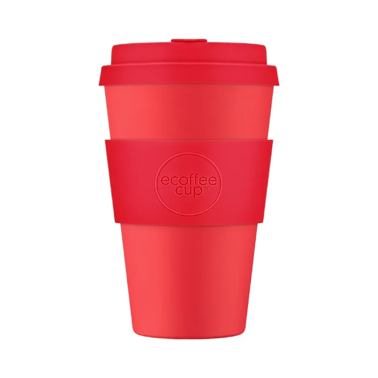 Термокружка Ecoffee Cup Solid Colours Meridian Gate 400 мл - Красный