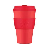 Термокружка Ecoffee Cup Solid Colours Meridian Gate 400 мл - Красный — фото 1