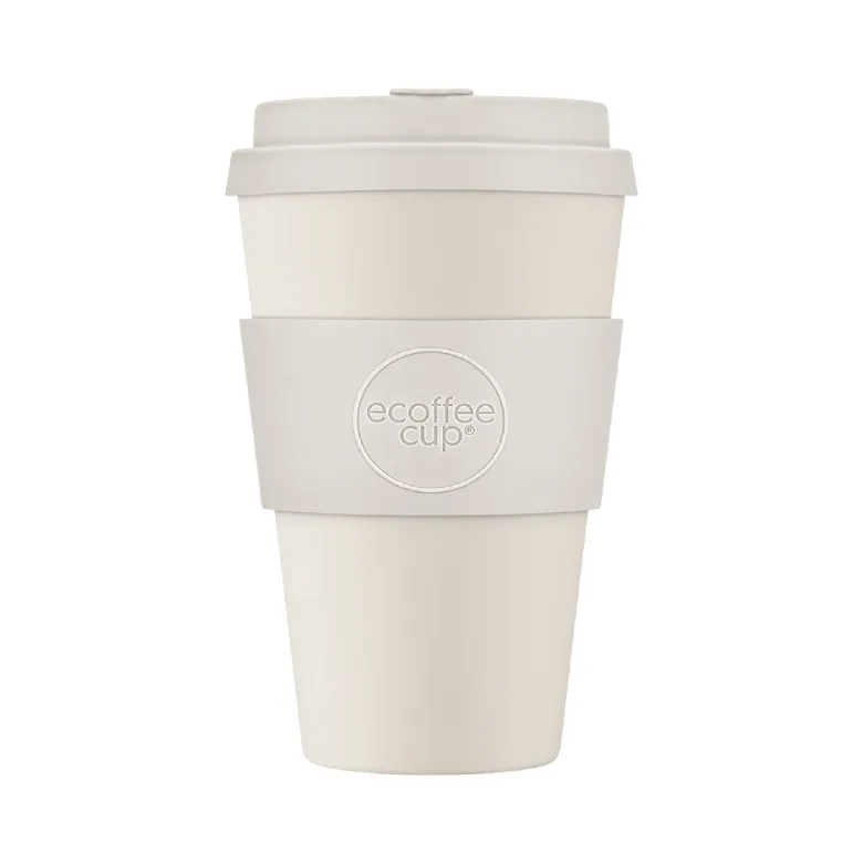 Термокружка Ecoffee Cup Solid Colours Waicara 400 мл - Белый