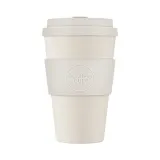 Термокружка Ecoffee Cup Solid Colours Waicara 400 мл - Белый — фото 1