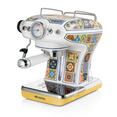 Кофеварка рожковая Ariete Positano 1389/1P, средиземноморский дизайн