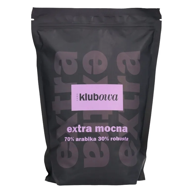 Кофе в зёрнах Kawa Klubowa Extra Mocna 1 кг