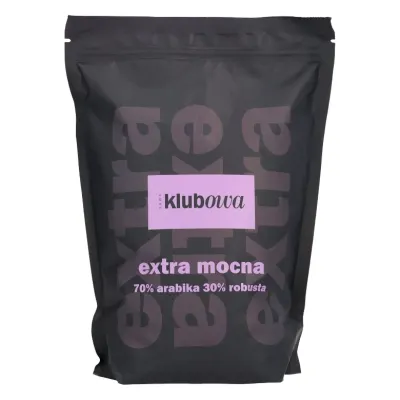 Кофе в зёрнах Kawa Klubowa Extra Mocna 1 кг