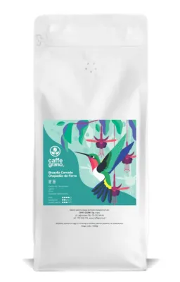 Кофе в зернах Caffe Grano Бразилия Серрадо Шападао де Ферро 1 кг