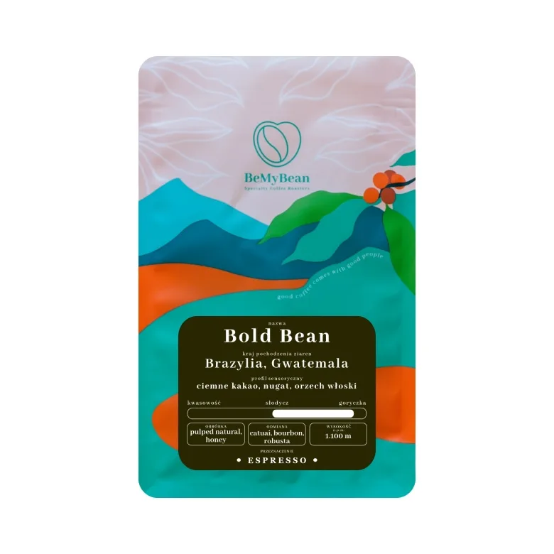 Кофе в зёрнах BeMyBean Bold Bean Espresso, 250 г