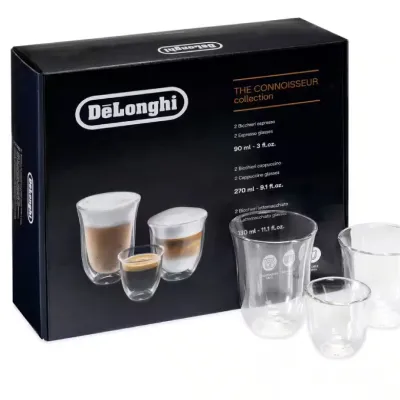 Набор термостаканов для кофе DeLonghi DLSC302, 6 штук
