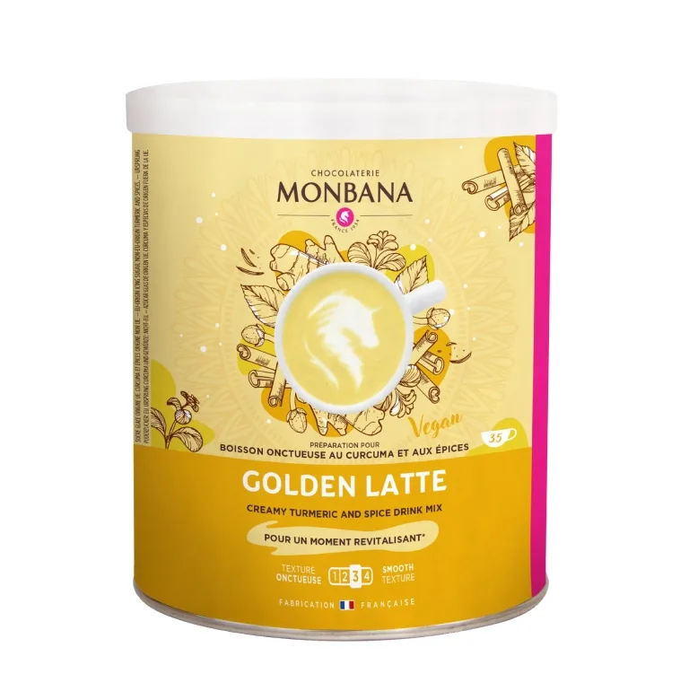 Растворимый напиток Monbana Golden Latte с куркумой 350 г