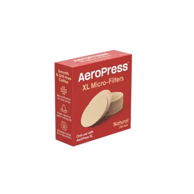 Бумажные фильтры AeroPress Natural XL, 200 штук