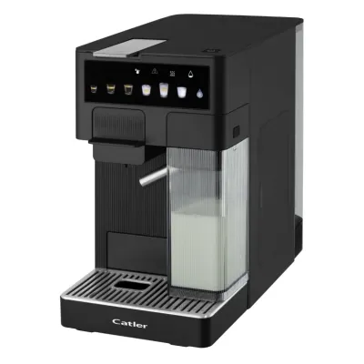 Автоматическая кофемашина Catler ES 751 B Renzo черная, капсулы и молотый кофе