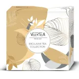 Подарочный набор чая Veertea ассорти 8 вкусов 200 пакетиков золотая упаковка — фото 1