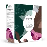 Подарочный набор чая Veertea ассорти 8 вкусов 200 пакетиков тёмно-зелёная упаковка — фото 1