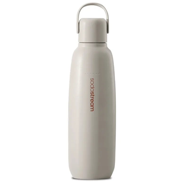 Термобутылка для газирования воды SodaStream Fizz&Go 0,9 л, бежевом
