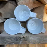 Керамическая кружка Pot Pot Milkyway белая 350 мл — фото 1