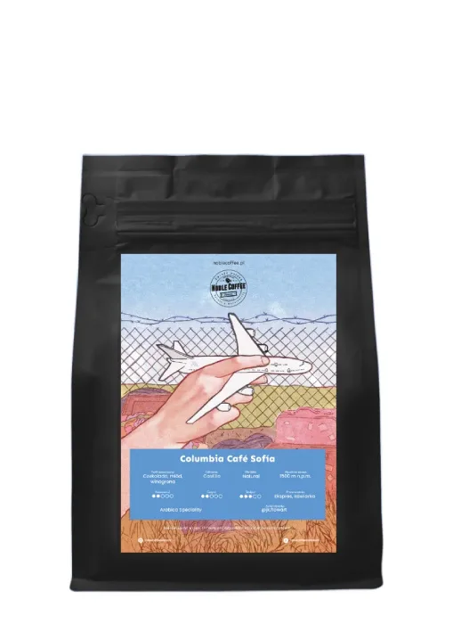 Кофе в зёрнах Нобл Кофе Колумбия Кафе Софиа, 250 г