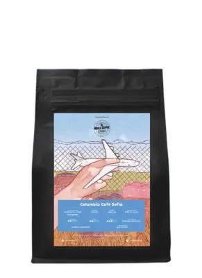 Кофе в зёрнах Нобл Кофе Колумбия Кафе Софиа, 250 г