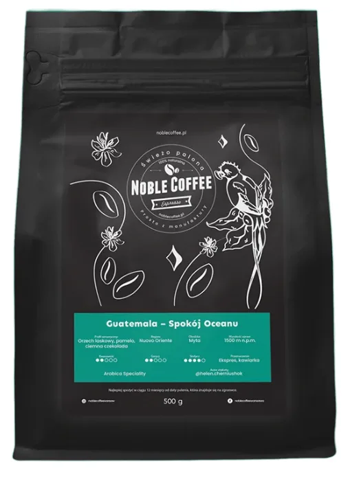 Кофе в зёрнах Noble Coffee Guatemala Спокойствие Океана 1 кг