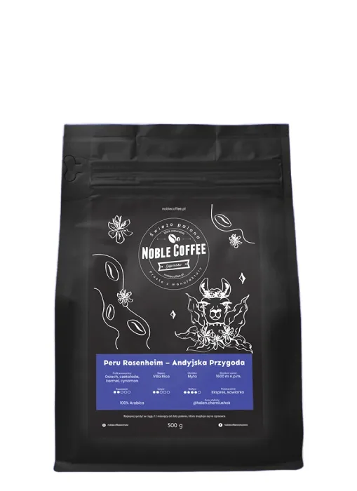 Кофе в зёрнах Noble Coffee Peru Андийское Приключение 250 г