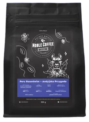 Кофе в зёрнах Noble Coffee Peru Андийское Приключение 1 кг