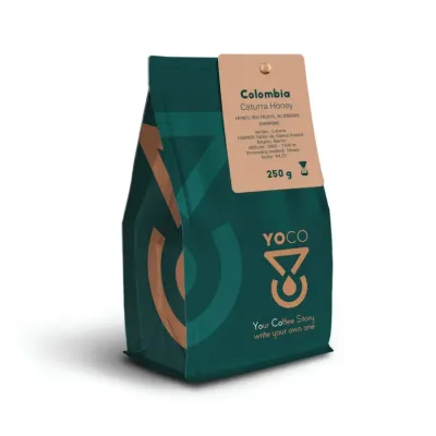 Кофе в зёрнах YoCo Coffee Colombia Caturra Honey Filter 250 г