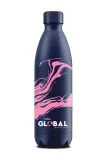 Термобутылка для воды BWT "Think Global Drink Local" 500 мл, Синяя — фото 1