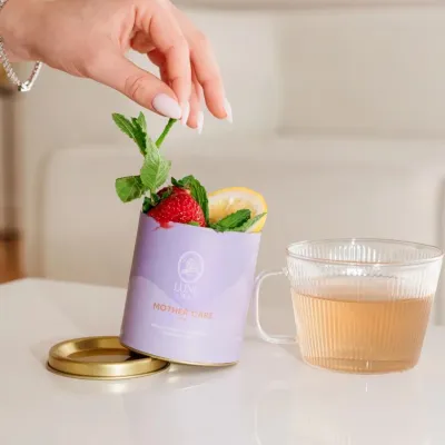 Чай травяно-фруктовый Lune Tea Mother Care с клубникой, 45 г